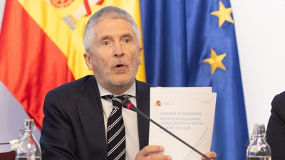 O ministro de Interior, Fernando Grande-Marlaska. Eduardo Parra/Europa Press.