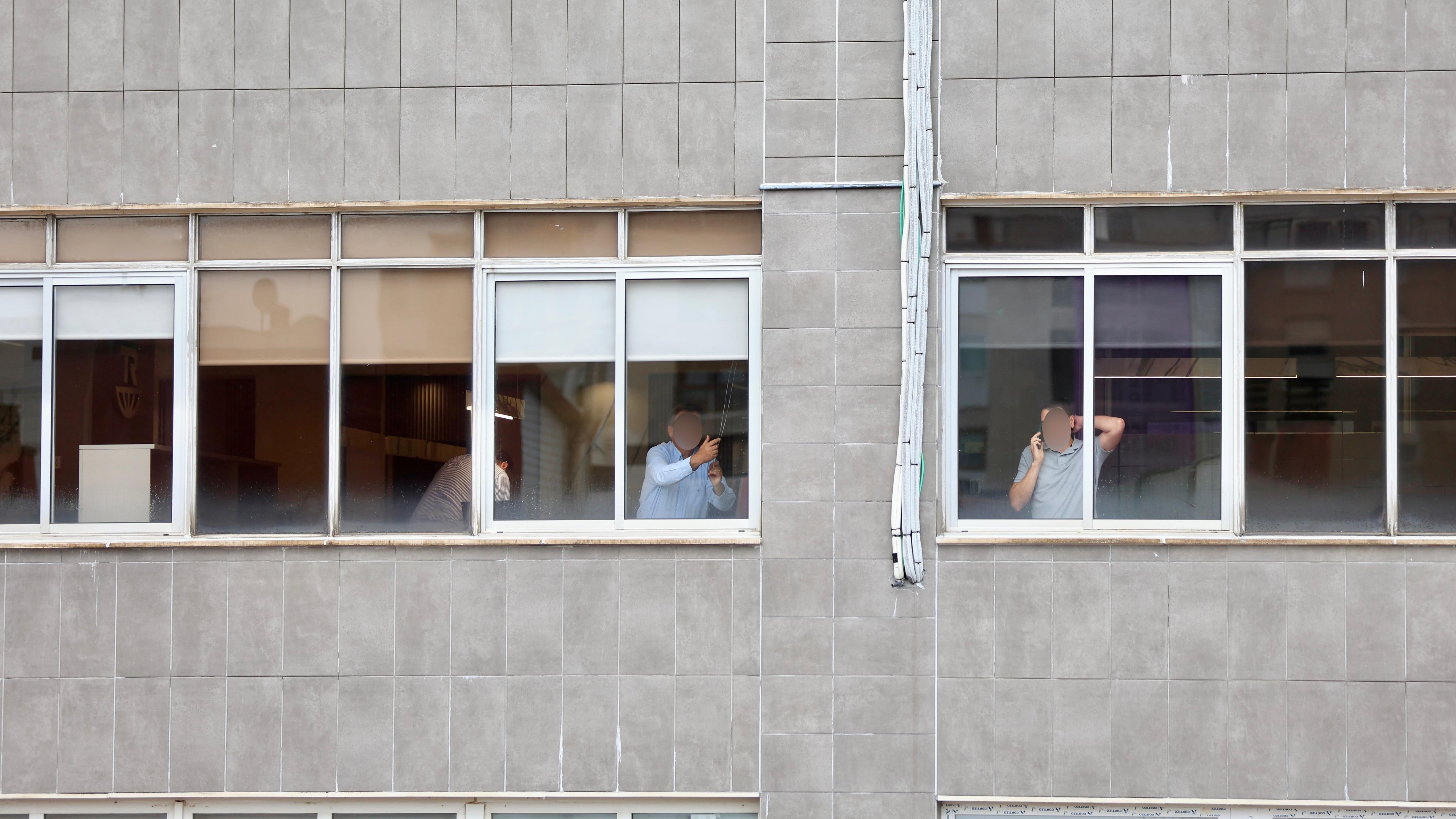 Rexistro na sede de Tubos Reunidos en Bilbao (Europa Press/David de Haro)