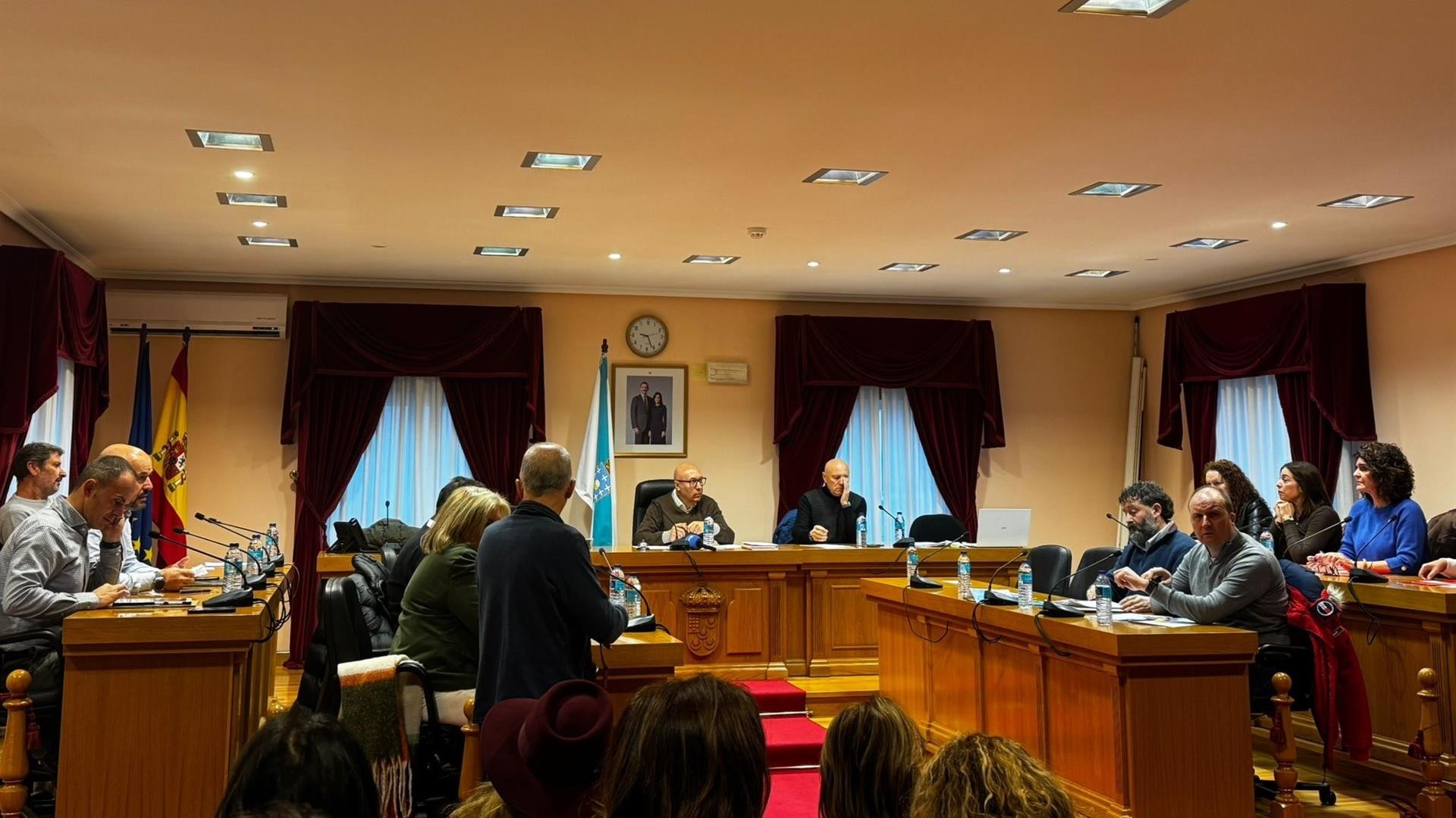 Imaxe dun pleno extraordinario en Barbadás (Europa Press-Arquivo)