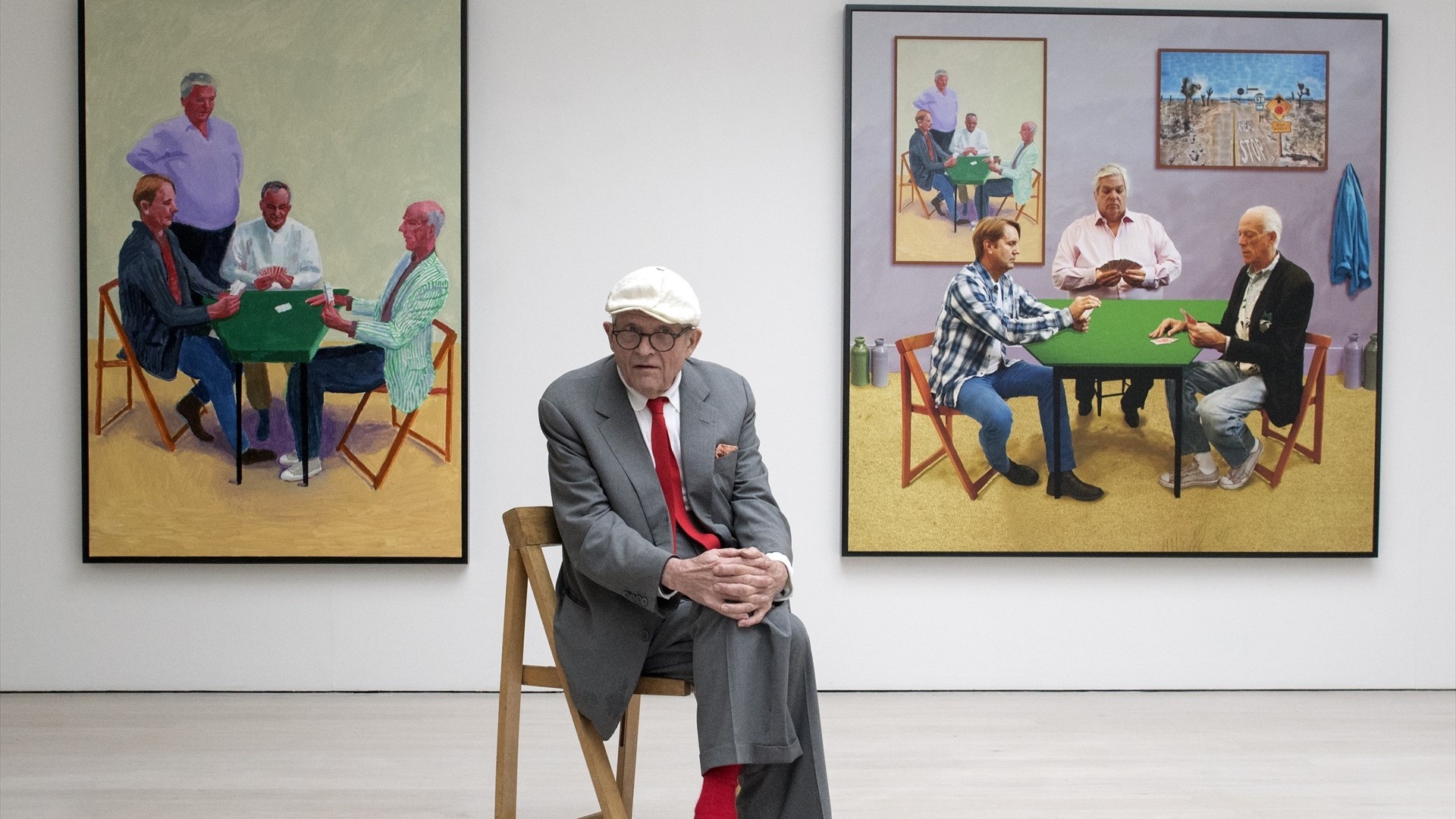 El pintor británico David Hockney (Stephen Simpson/Zuma Press/Europa Press)