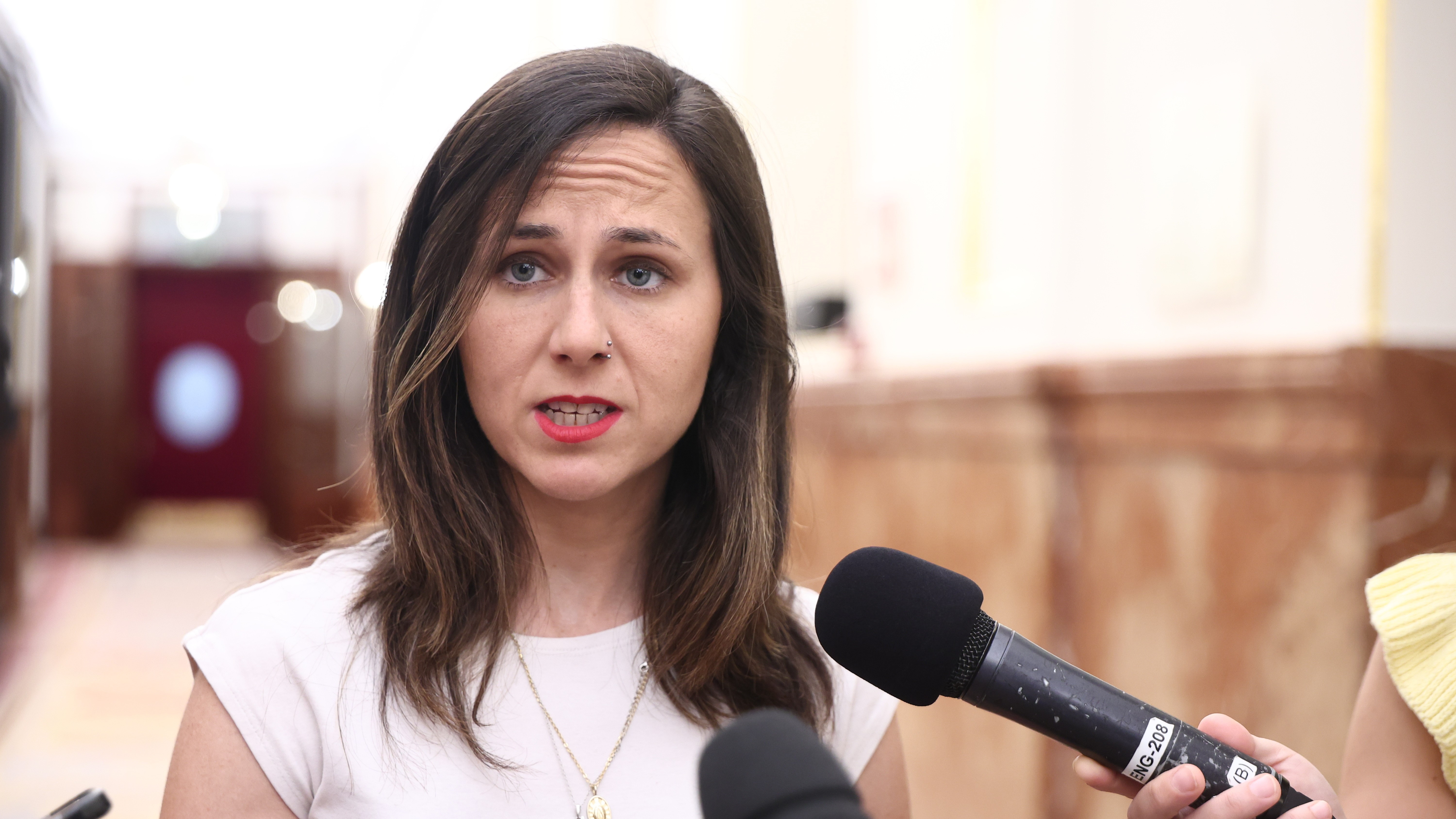Ione Belarra, este xoves no Congreso (Europa Press/Eduardo Parra)