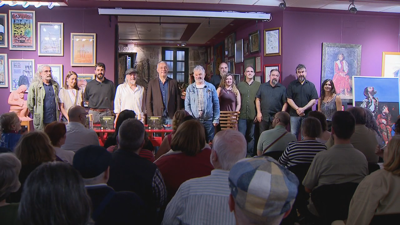 Acto de presentación do último traballo de Luar na Lubre. TVG