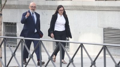 O avogado Jacobo Teijelo acudiu este xoves a declarar á Audiencia Nacional (Europa Press/Eduardo Parra)