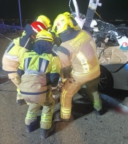 Imaxe dos Bombeiros de Castelló vía Europa Press