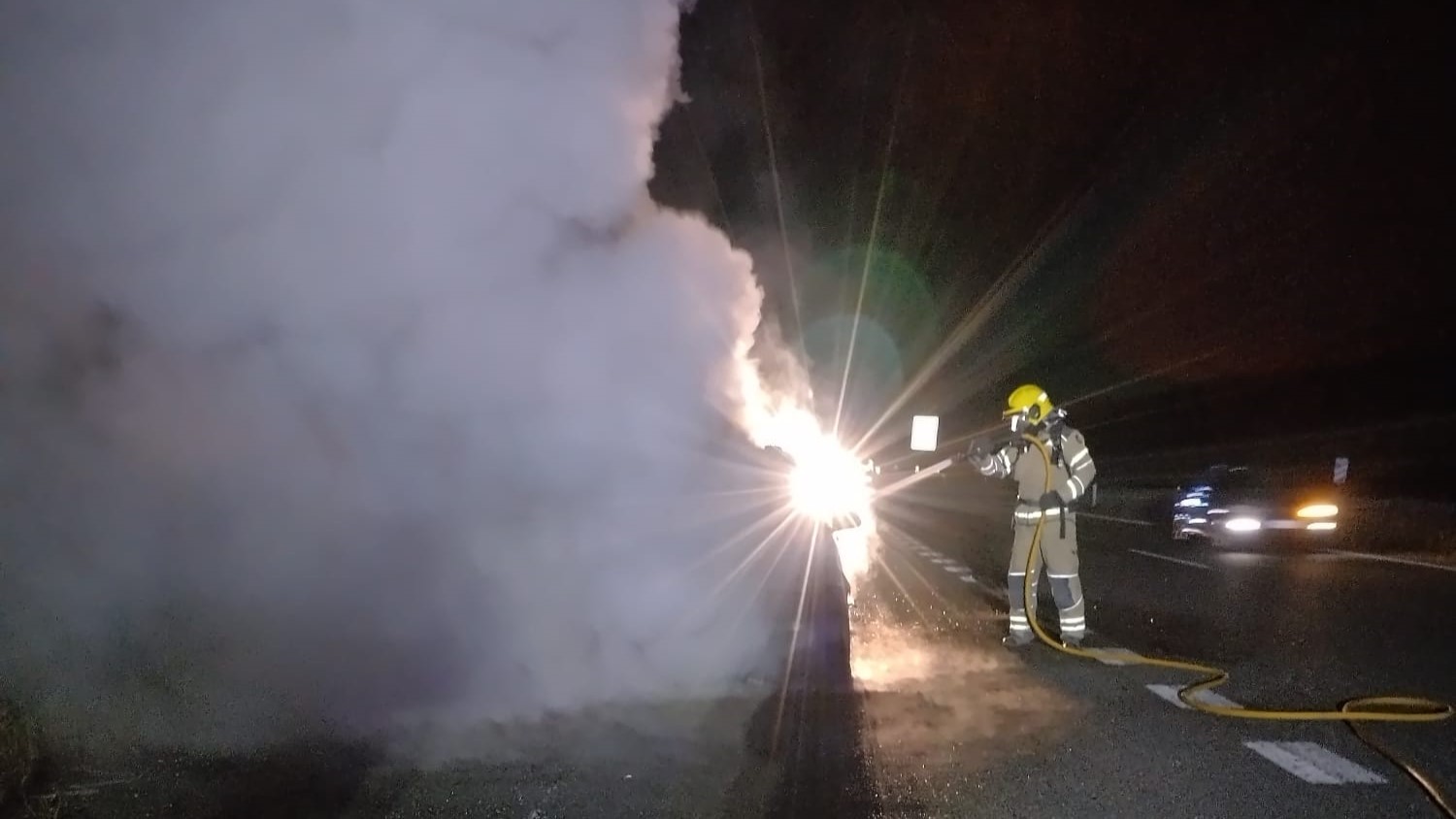 Imaxe cedida polos Bombeiros de Barreiros