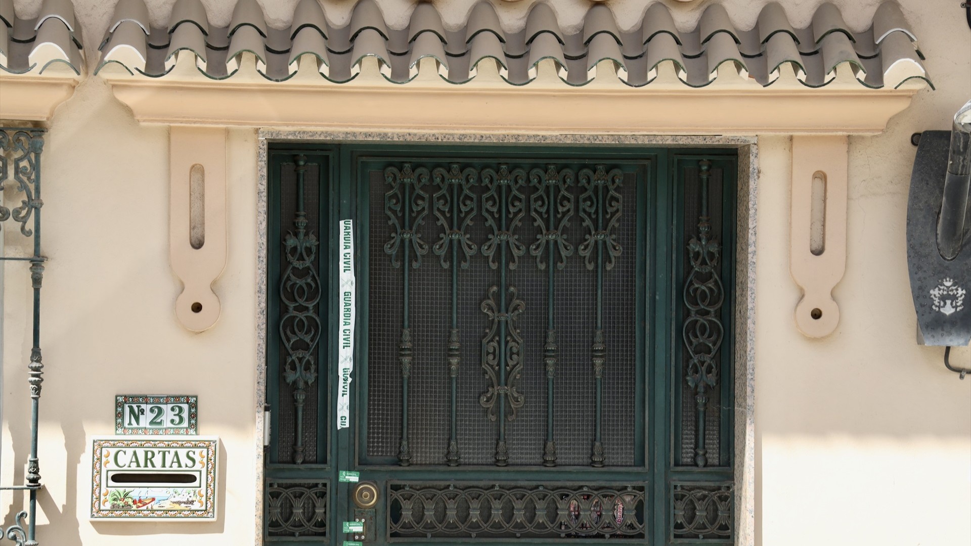 Vivenda de Mijas onde foron atopados os cadáveres das dúas mulleres. Álex Zea / Europa Press