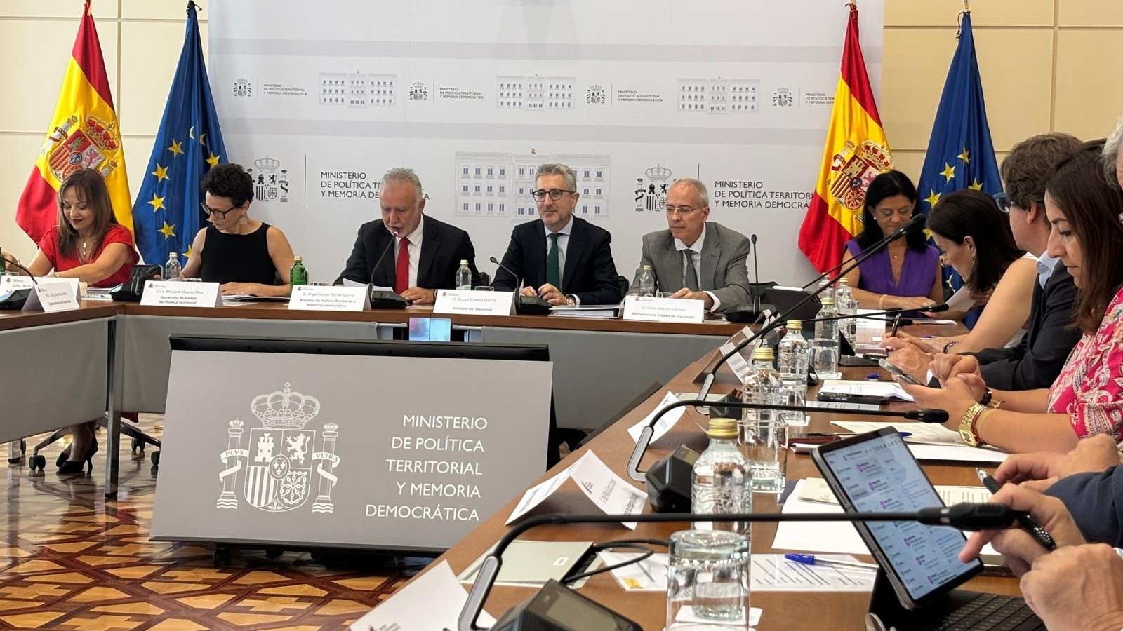 Imaxe do último Consello de Política Fiscal e Financeira celebrado. Europa Press
