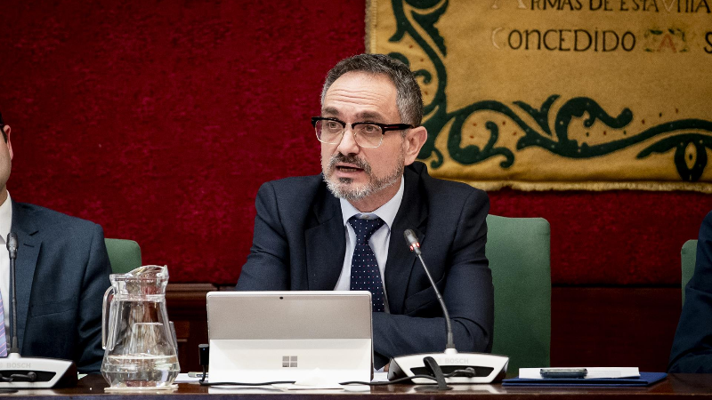 O alcalde de Móstoles, Manuel Bautista -  A. Pérez Meca - Europa Press - Arquivo