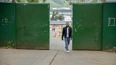 Migrante nun centro de acollida das Canarias. Europa Press