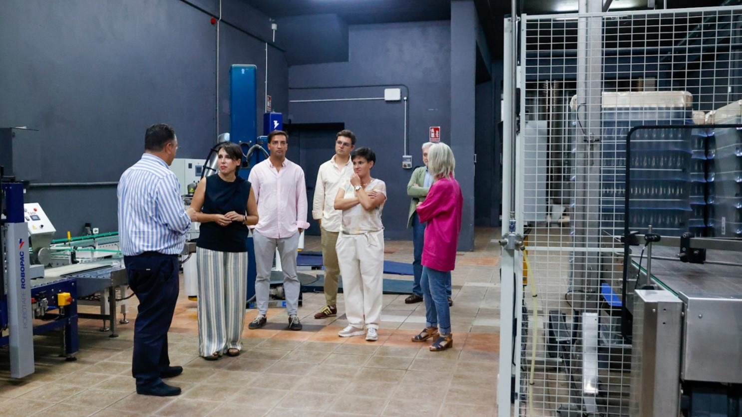 María Jesús Lorenzana este sábado no Rosal, nas adegas Valmiñor