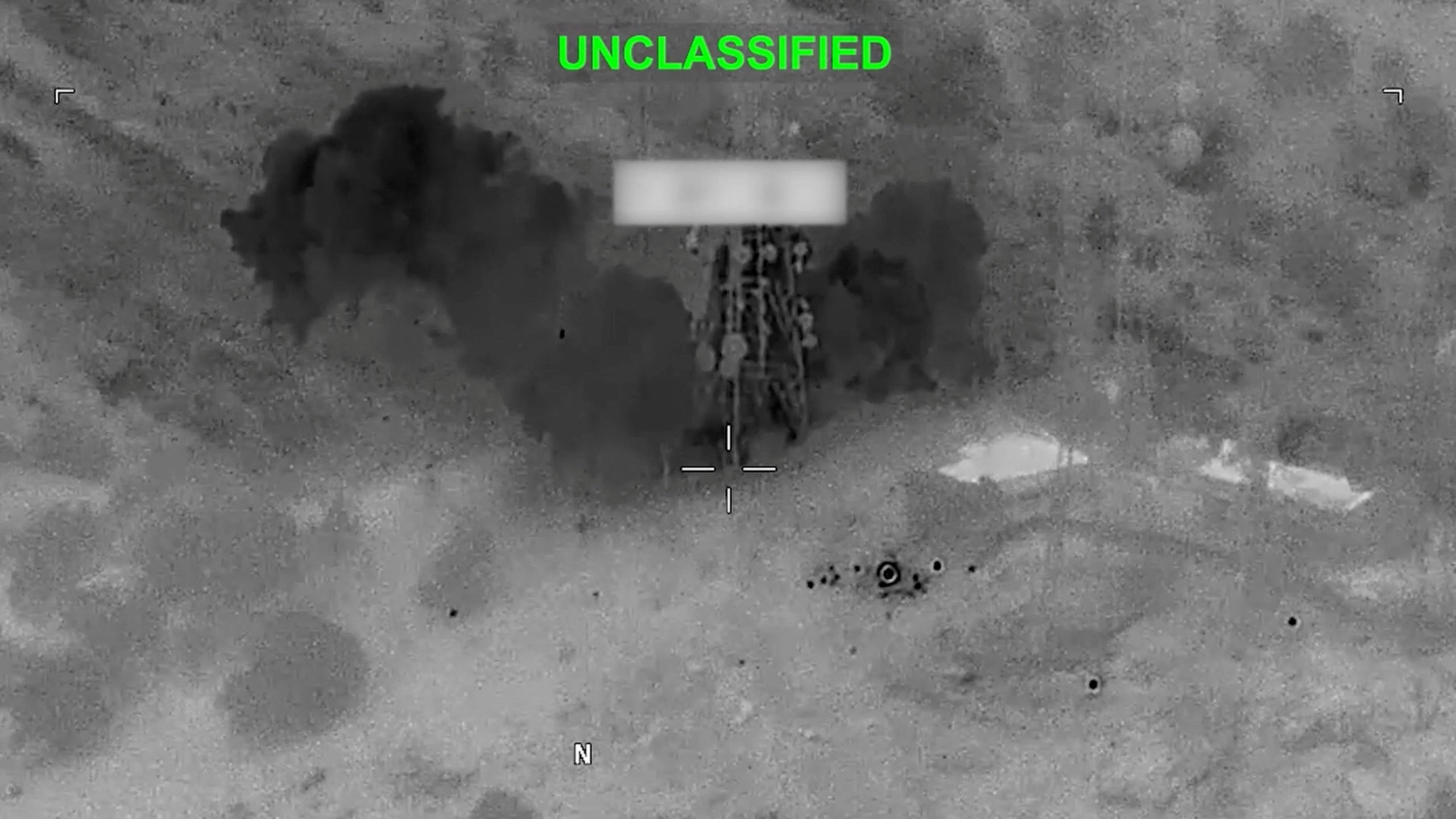 Suposto ataque dos EUA en Irán. CENTCOM vía REUTERS
