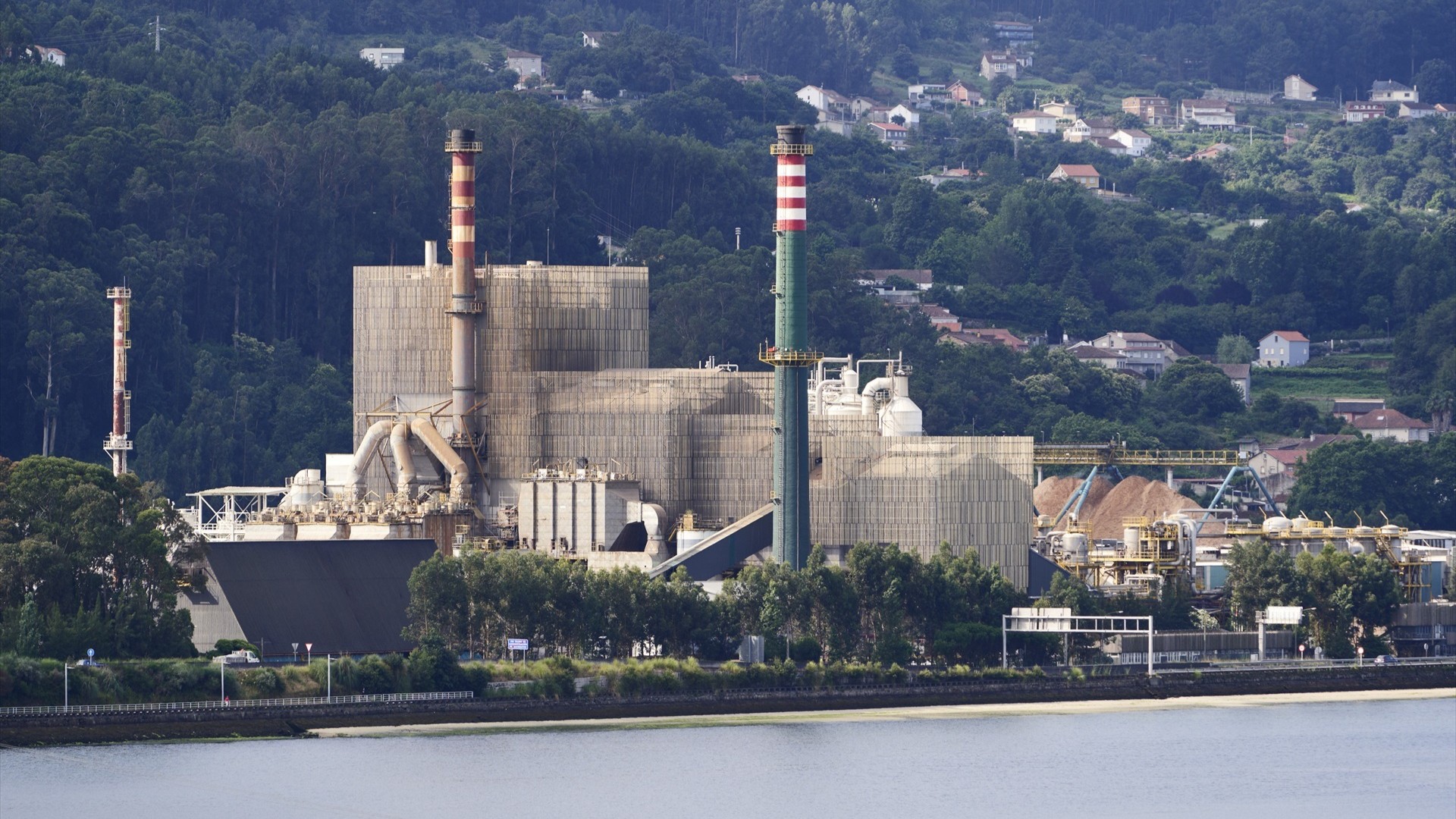 Fábrica de Ence en Pontevedra. Europa Press (Arquivo)
