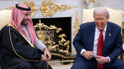 Desde que regresou ao poder en 2025, o presidente dos Estados Unidos, Donald Trump, impulsou un achegamento a Arabia Saudita e ao príncipe herdeiro, Mohamed bin Salman (Arquivo/Nathan Howard/POOL/Europa Press)