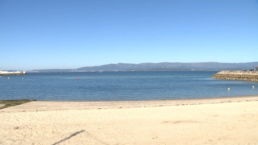 Imaxe de arquivo da praia de Vilaxoán