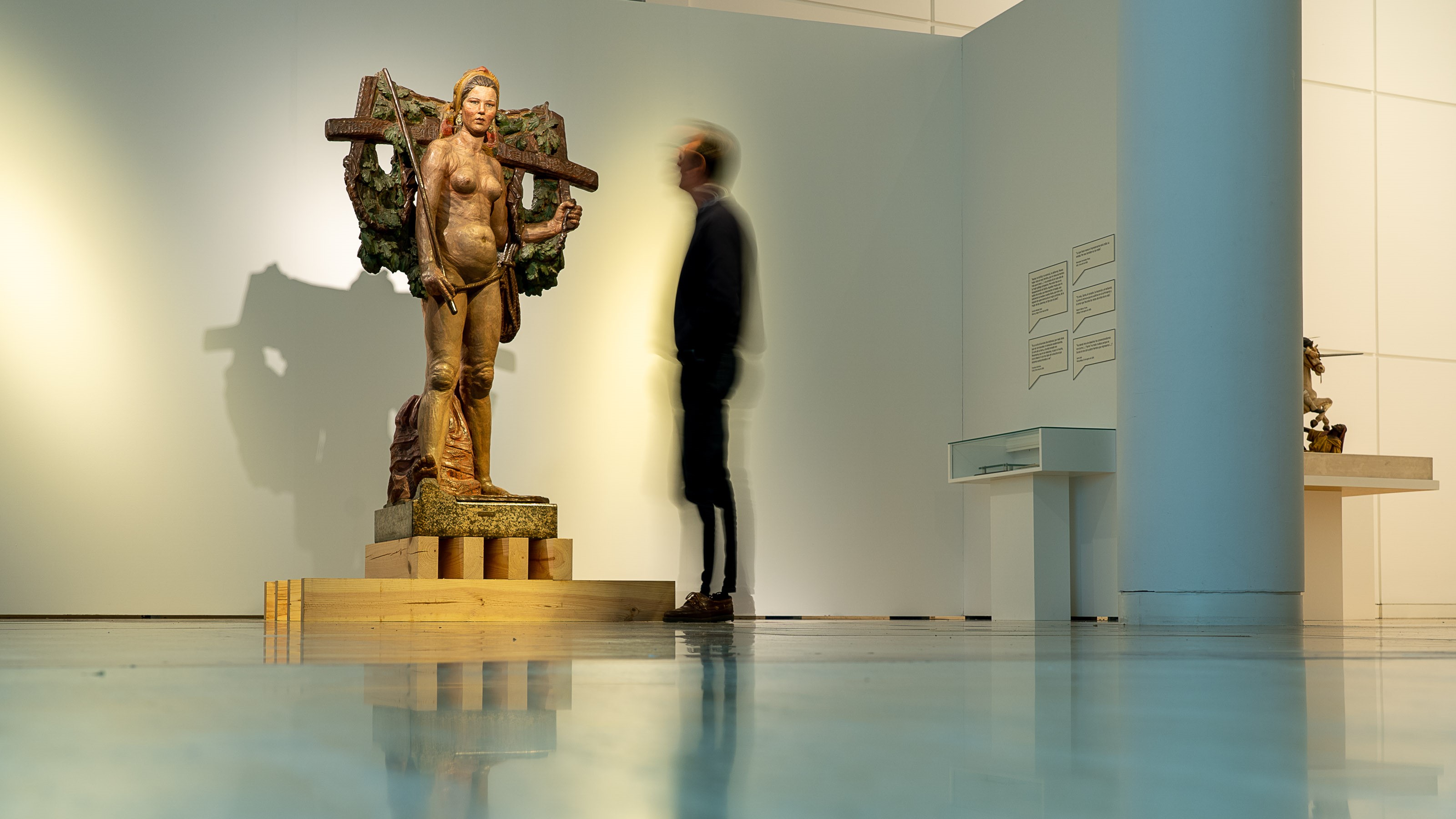 Imaxe da escultura de Asorey cedida pola Xunta de Galicia