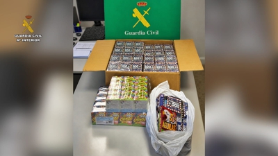 Imaxe cedida pola Garda Civil