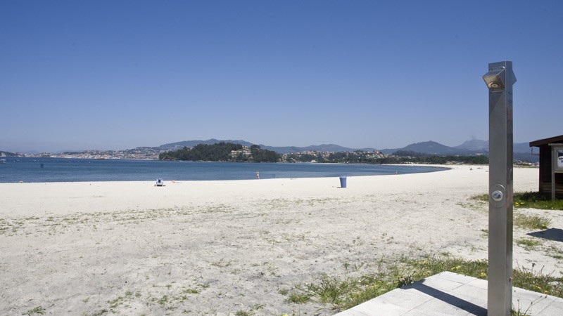 Praia da Ladeira, Baiona. Turismo de Galicia