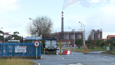 Planta de Alcoa, en Cervo. TVG