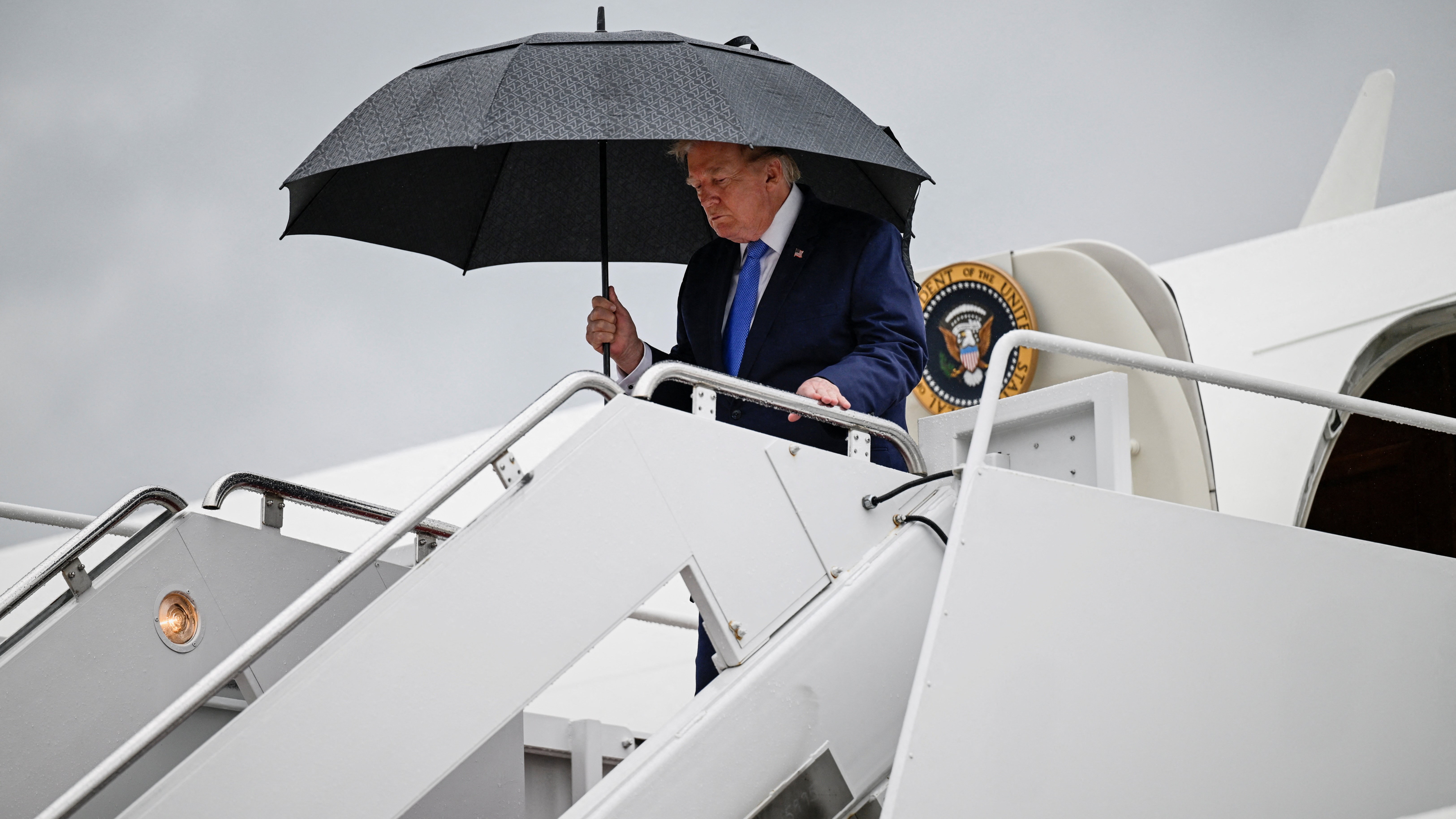 Trump, este domingo en Maryland (Reuters)