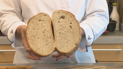O pan básico feito nun forno doméstico por Mónica Prego do blog Pan de Broa