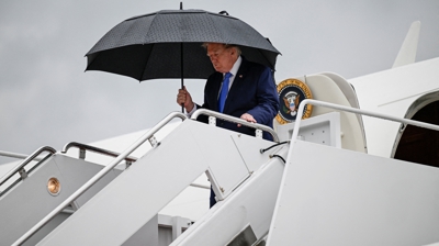 Trump, este domingo en Maryland (Reuters)