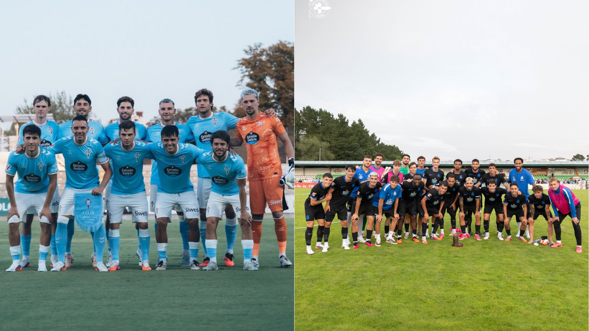 Imaxes do R. C. Celta e R. C. Deportivo