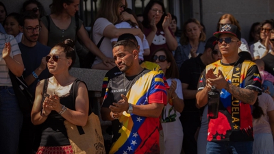 Minuto de silencio en Marín polas vítimas no terremoto de Venezuela (Arquivo/Europapress)