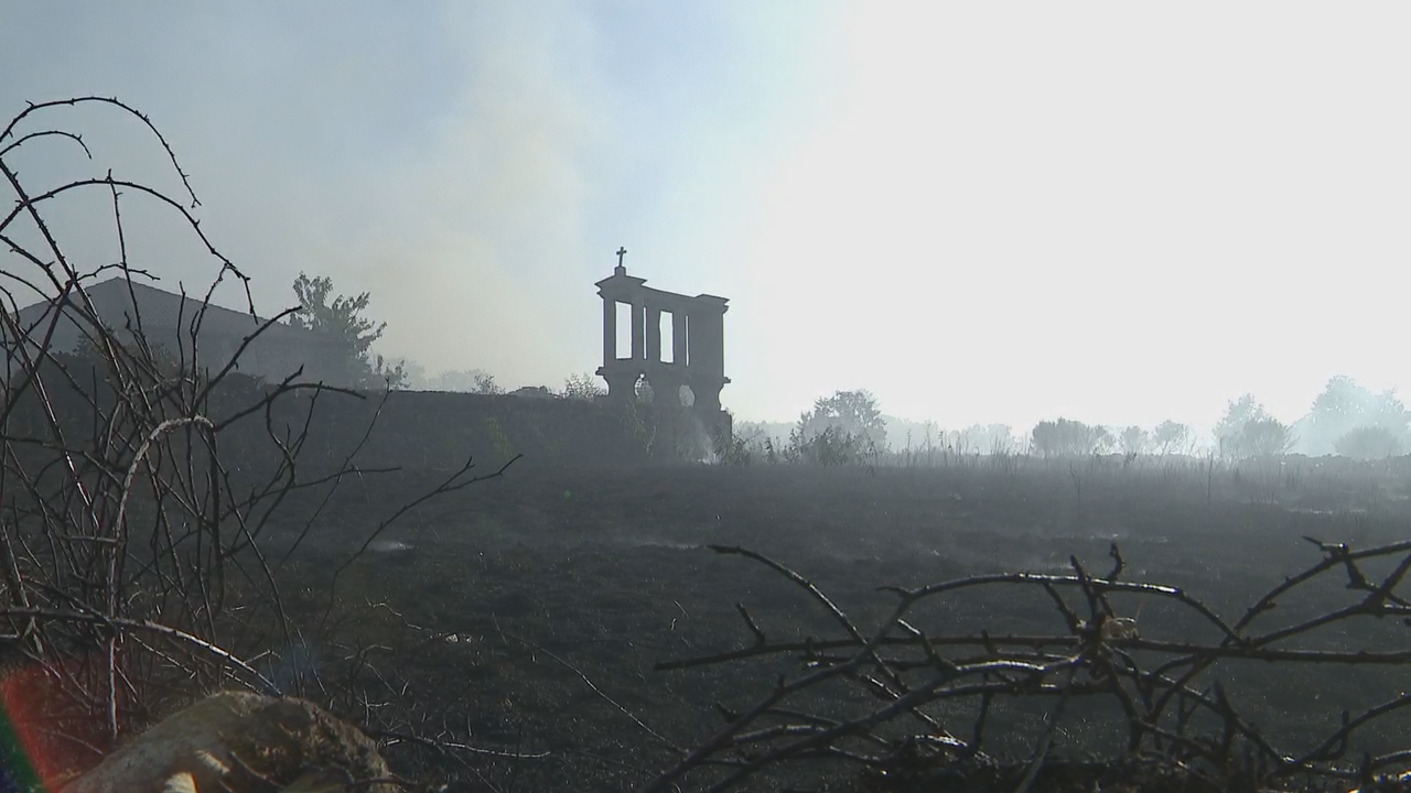 Incendio no concello de Rodeiro este Sábado