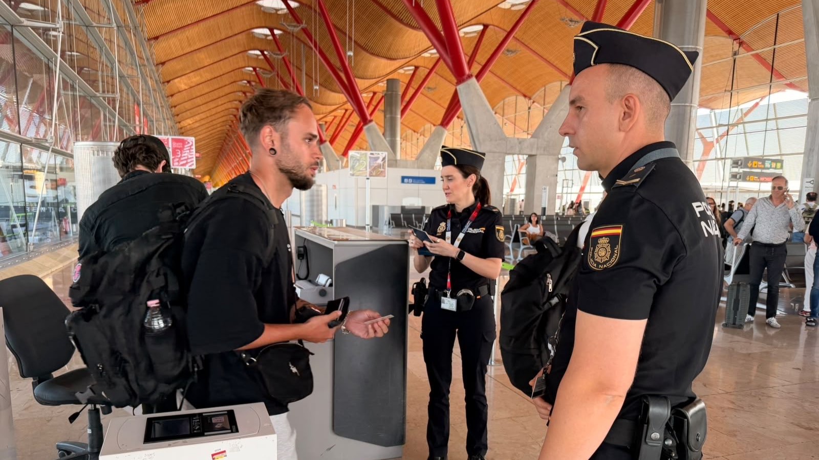 Imaxe cedida pola Policía Nacional