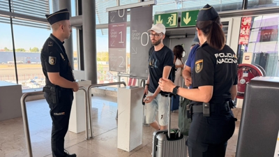Imaxe cedida pola Policía Nacional