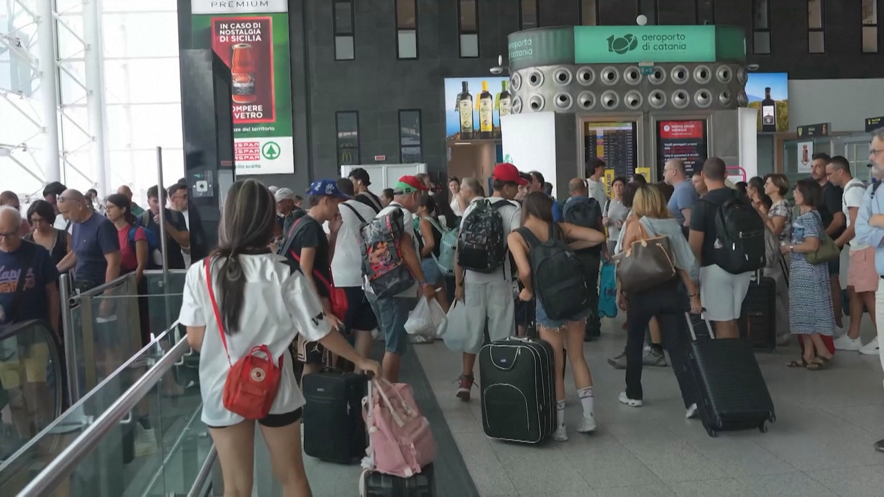 Aeroporto de Catania pechado por mor da actividade volcánica