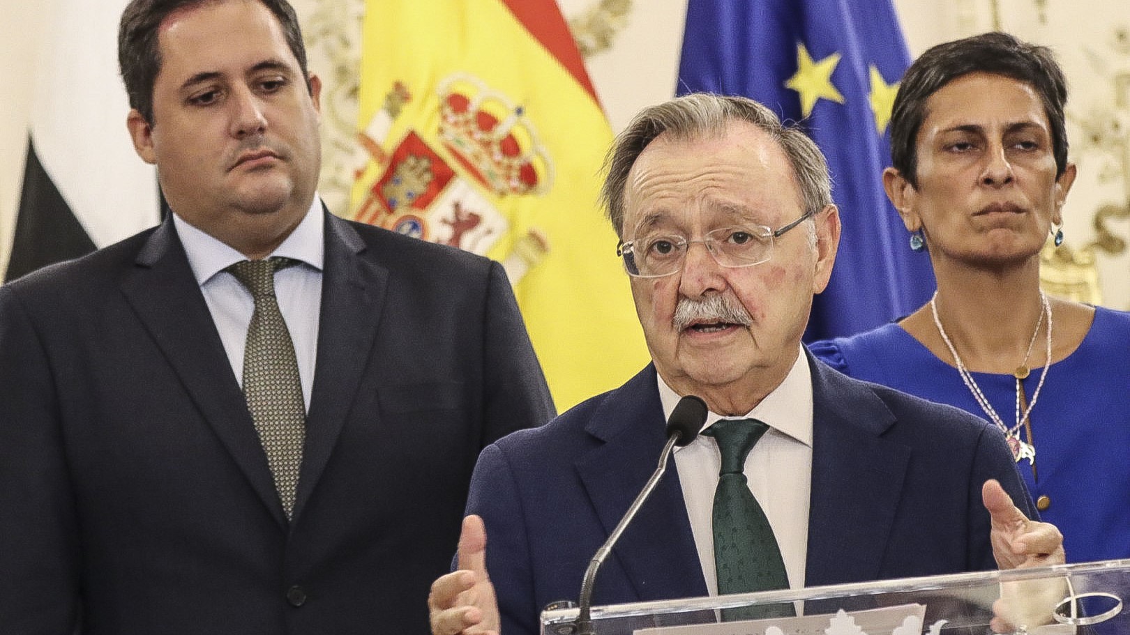Juan Jesús Vivas, presidente de Ceuta, este luns (EFE/Reduán)