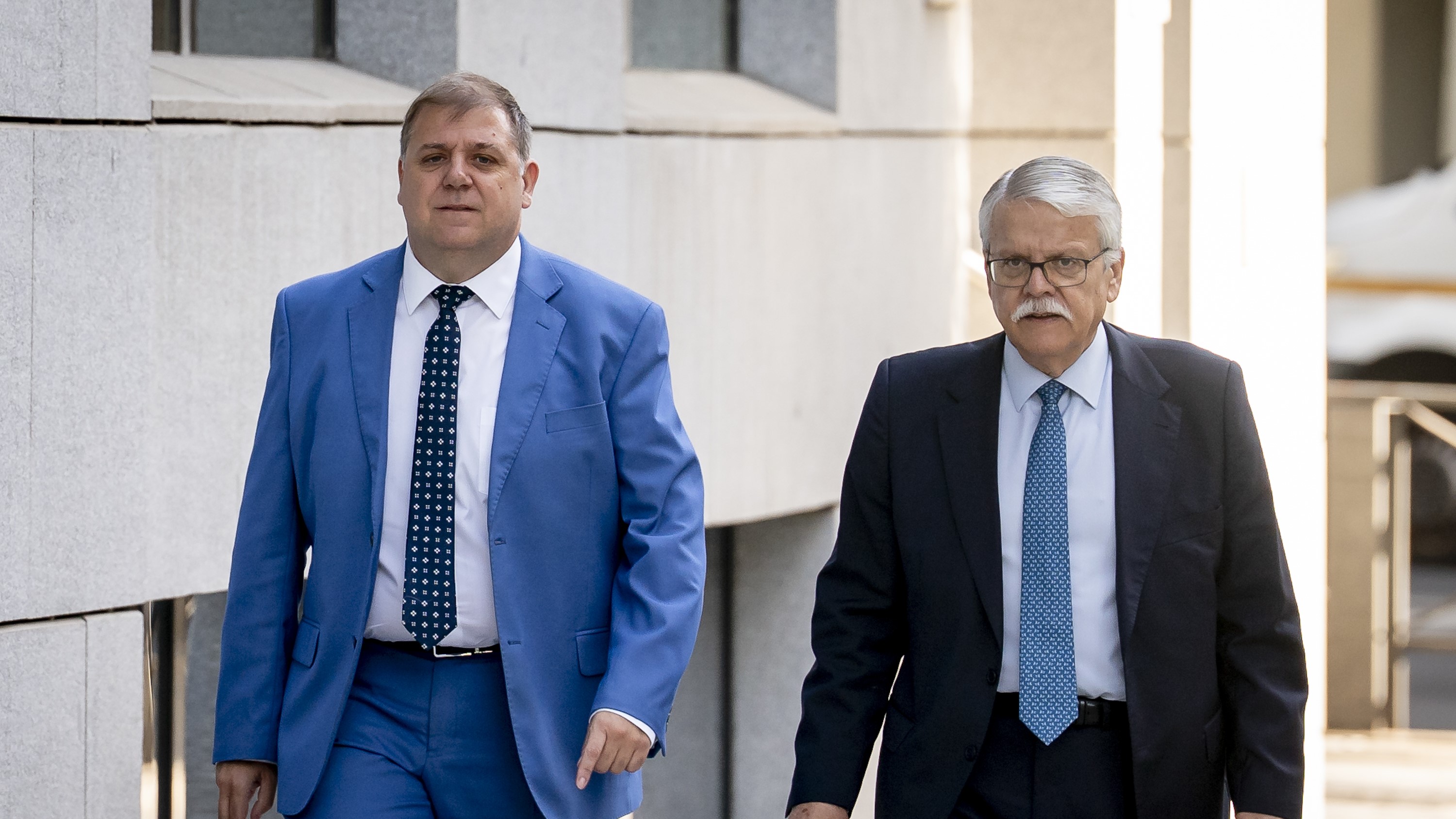 Juan Manuel Serrano, este martes á súa chegada á Audiencia Nacional (Europa Press/A. Pérez Meca)