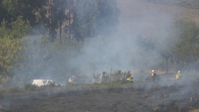 Incendios forestais na provincia de Ourense