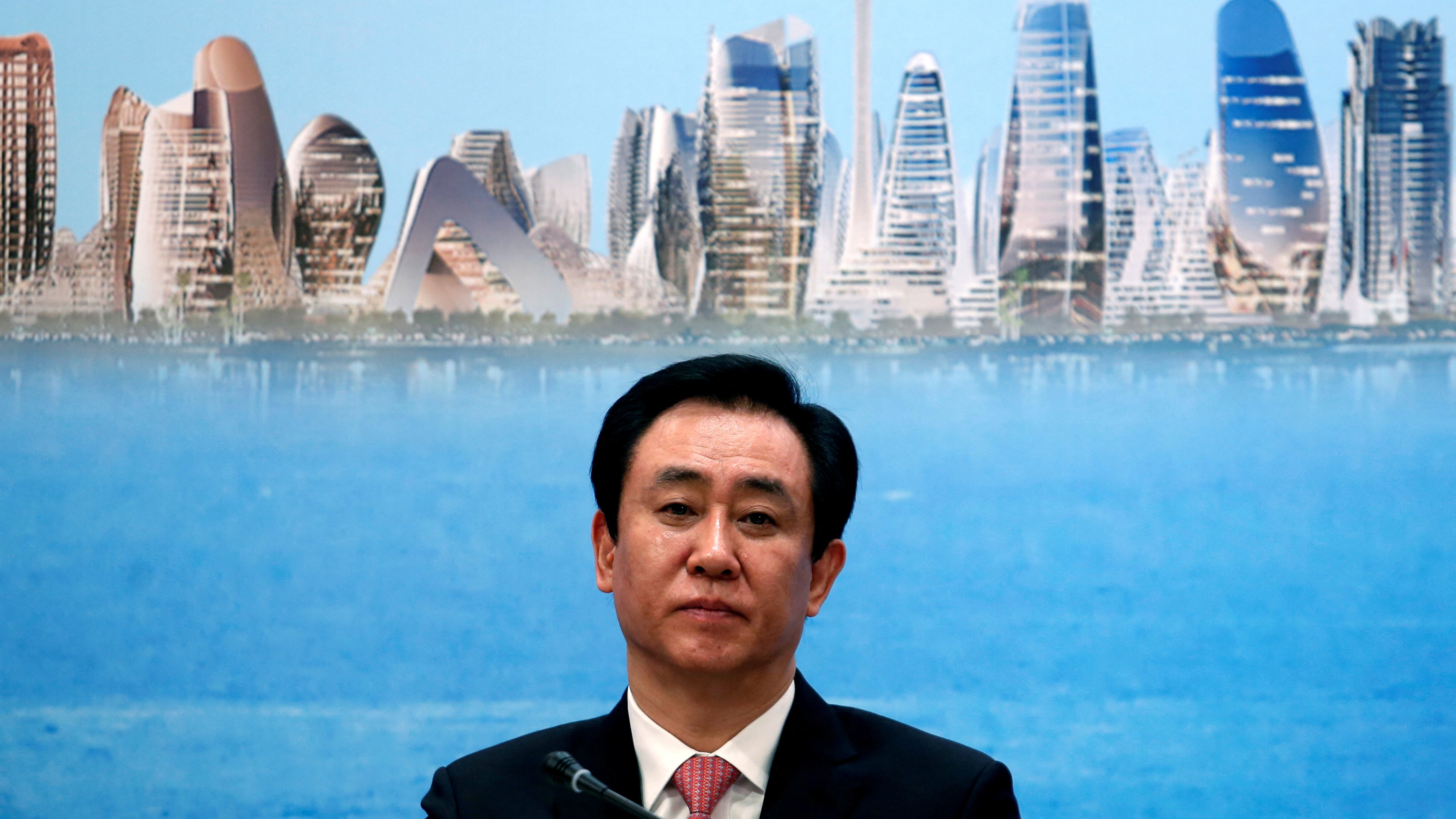 Xu Jiayin, coñecido como Hui Ka Yan, fundador da inmobiliaria Evergrande (Reuters/Bovvy Yip)