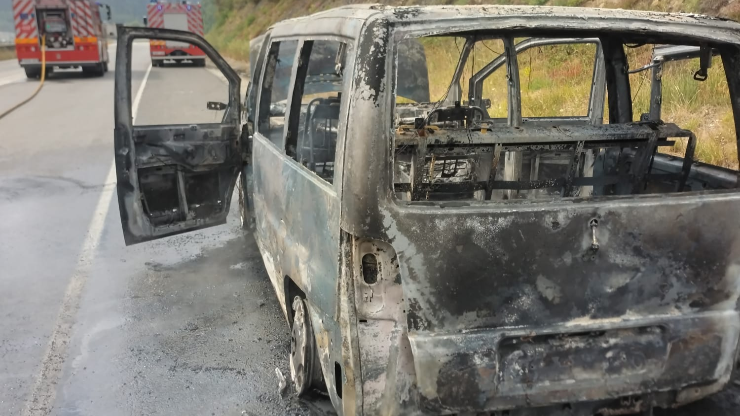 Imaxe cedida polos Bombeiros de Vilalba