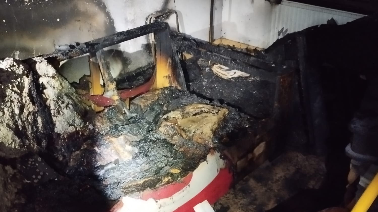 Imaxe cedida polos Bombeiros de Barreiros
