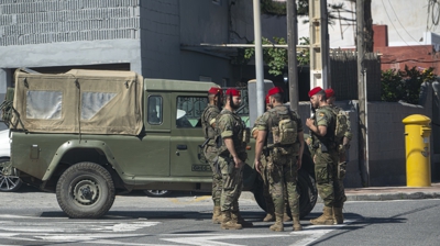 Militares dos Regulares en Ceuta (Marcos Moreno/Europa Press)