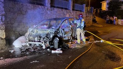 Foto cedida polos Bombeiros de Oleiros