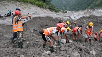 Nepal Army/Handout via REUTERS
