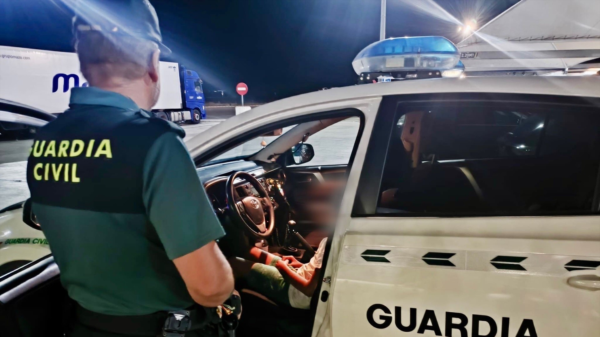 Fotografía facilitada pola Garda Civil