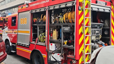 Conta de X dos Bombeiros da Coruña (Arquivo)