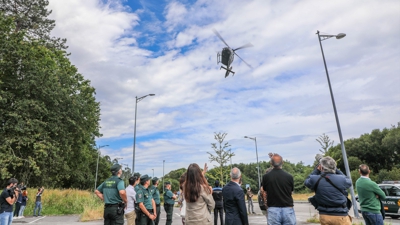 Imaxe da proba do software Suite ACRE de Vig-Sec Drone. Europa Press-Arquivo.