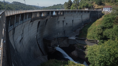 Encoro de Eiras entre Fornelos de Montes e Ponte Caldelas (Arquivo/Adrián Irago/Europa Press)