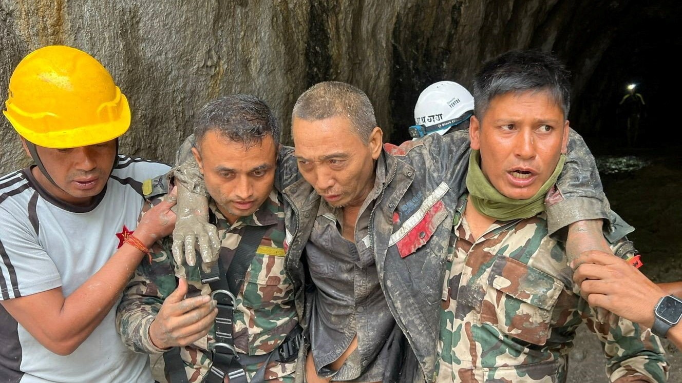 Nepal Army/Handout via REUTERS