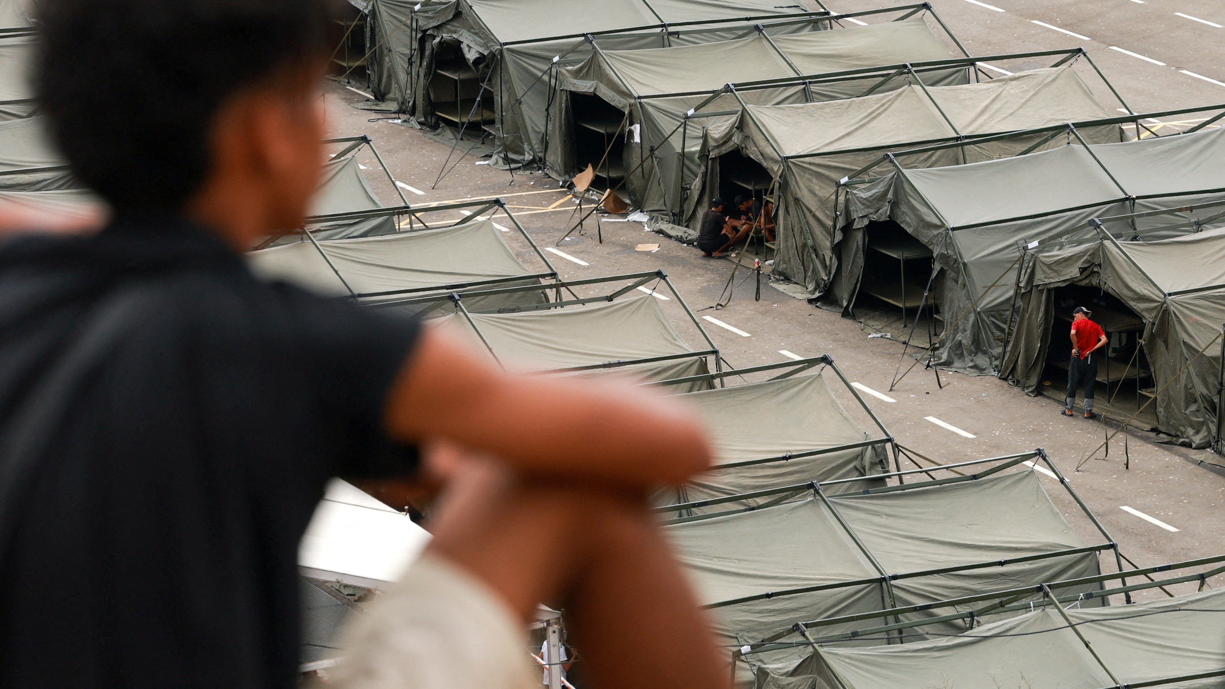 Refuxio provisional. REUTERS/Violeta Santos Moura/Arquivo