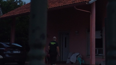 Imaxe cedida polos Bombeiros de Boiro