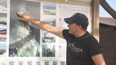 Santiago Pérez, percebeiro e guía da ruta turística por Muxía