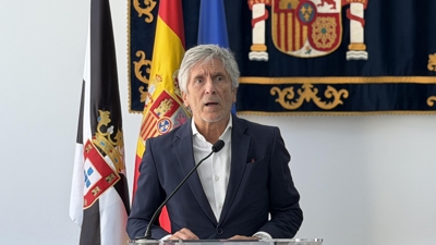 Grande-Marlaska, este martes en Ceuta (EFE/Reduán)