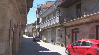 Rúa Maior de Seixalbo, escenario da redada (TVG)